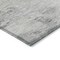 Homeroots 8' X 10' Silver Gray And Ivory Abstract Washable Indoor Outdoor Area Rug 577628 - alternate 8