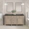 James Martin Vanities Lorelai 60" Double Vanity, Whitewashed Oak, w/ 3 CM Phantome Eclos Top 424-V60D-WWO-3PHT - alternate 8