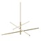 Afx Knoll - LED Pendant - 48in - Light Antique Brass KNOP48LAJUDLB - alternate 7