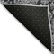 Homeroots 8' X 10' Gray And Ash Gray Damask Washable Indoor Outdoor Area Rug 609075 - alternate 4