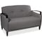 Ave 6 Loveseat, 29-1/2" x 32", Upholstery Color: Charcoal MST52-W12 - alternate 1