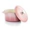 Crock-Pot Artisan 2 Piece 5 Quarts Enamled Cast Iron Dutch Oven in Blush Pink 124967.02 - alternate 6