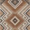 Homeroots 10' X 14' Copper Brown And Beige Tribal Washable Indoor Outdoor Area Rug 598111 - alternate 9