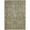Homeroots 3' X 5' Taupe And Gray Damask Washable Indoor Outdoor Area Rug 603335 - alternate 9
