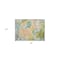 Homeroots 2' X 3' Blue Abstract Washable Non Skid Indoor Outdoor Area Rug 559478 - alternate 5