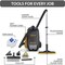 Prolux X8 Pro Commercial Backpack Vacuum w/ Deluxe 1 1/2in Tool Kit x8pro - alternate 13