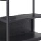 Homeroots 33" Black Wood Three Tier Bookcase 527573 - alternate 4