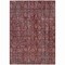 Homeroots 8' X 10' Pink And Brick Red Damask Washable Indoor Outdoor Area Rug 605100 - alternate 7