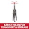 Jet Folding Pipe Jack Stand (JPJ-FLD-V) - JT1-2264/2401 JPJ-FLD-V - alternate 8