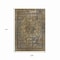 Homeroots 9' X 12' Brown And Denim Blue Medallion Washable Indoor Outdoor Area Rug 616050 - alternate 8