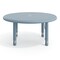 Flash Furniture Commercial Plastic Adjustable Height Classroom Activity Table-Dusty Blue, 33 in RD YU-YCX-007-2-ROUND-TBL-DSTYBL-GG - alternate 8