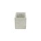 Homeroots 9in Light Gray Cement Indoor Outdoor Rectangular Pot Planter 487429 - alternate 8