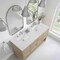 James Martin Vanities Breckenridge 60'' D Vanity, Whitewashed Oak, w/ Jasmine Pearl Quartz Top w/ Wireless Charger 330-V60D-WWO-FEJP - alternate 8