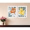 Homeroots Set Of Two Tiger Lilies 1 White Framed Print Wall Art, 2PK 406032 - alternate 6