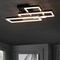 Jonathan Y Turing 28" Geometric Integrated LED Metal Flush Mount, Black JYL7209A - alternate 8