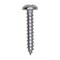 Auveco 12 x 1 1/4in Phillips Pan Head Tapping Screw 18-8, 25PK 13283 - alternate 1