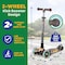 Lifemaster Kids 3-Wheel Scooter, LED Light-Up Wheels, Adjustable Handlebar, Indoor and Outdoor Fun LIFSCTRE46 - alternate 6