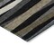 Homeroots 3' X 5' Black Brown And Ivory Striped Washable Indoor Outdoor Area Rug 597301 - alternate 8