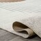 Jonathan Y Kallax Geometric Modern Low-Pile Machine-Washable Cream/Terra 4 ft. x 6 ft. Area Rug WSH311A-4 - alternate 6