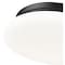 Z-Lite Soleil Matte Black 1 Light Flush Mount 1025F12-MB-LED - alternate 7