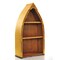 Homeroots 34" Wood Three Tier Boat Bookcase 364297 - alternate 6