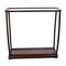Homeroots 14in Silver And Clear Glass Standard Display Stand 364380 - alternate 1