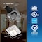 Broan-Nutone Roomside 70 CFM 2 Sones Bathroom Exhaust Fan with Bluetooth Speaker and Light BEL7A - alternate 4