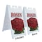Signmission Roses, A-Frame & 2 Decals Installed, Heavy-Duty Plastic Frame SBHD-D-2436-Roses - alternate 5