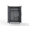 Strong Hold Industrial Uniform Cabinet - 4 Drawers & Pegboard 46-W-244-4DB-PB - alternate 1