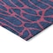 Homeroots 3' X 5' Navy Blue And Dark Pink Geometric Washable Indoor Outdoor Area Rug 599220 - alternate 6