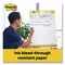 Post-It Original Tabletop Easel Pad with Self-Stick Sheets, Unruled, 20 x 23, White, 20 Sheets, 4PK 563 VAD 4PK - alternate 6