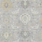 Homeroots 3' X 5' Gray Ivory And Gold Damask Washable Indoor Outdoor Area Rug 599418 - alternate 7