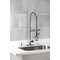 Kingston Brass Single-Handle Deck-Mount Pre-Rinse Kitchen Faucet with Pot Filler, Polished Chrome LS8501DL - alternate 4