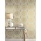York Wallcoverings Imperial Damask Off White and Gold Wallpaper DM4903 - alternate 4
