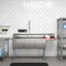 Koolmore 75 in. Three Compartment Commercial Sink Bowl Size 18x18x14 Stainless-Steel with Right Drainboard KM-SC181814-18R3 - alternate 4