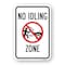 Signmission No Idling Zone, Heavy-Gauge Aluminum Rust Proof Parking Sign, 18" x 24", A-1824-25078 A-1824-25078 - alternate 1