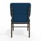 Flash Furniture 18.5"W Church Chair in Navy Blue Fabric, 4PK 4-XU-CH-60096-NVY-DOT-BAS-GG - alternate 8