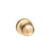 Trans Atlantic Bright Brass Commercial Storeroom Ball Knob Trim with Lock for Panic Exit Device ED-BKL580-US3 - alternate 1