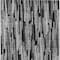 Homeroots 9' X 12' Gray And Black Striped Washable Indoor Outdoor Area Rug 603225 - alternate 5