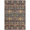 Homeroots 8' X 10' Black Red And Gold Floral Washable Indoor Outdoor Area Rug 604638 - alternate 8