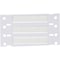 Brady Low Smoke Zero Halogen Double Sided PermaSleeve Heat Shrink Tubing, 0.187 in. Dia x 0.5 in. W, White 2LSZH-187-2-WT-4 - alternate 3
