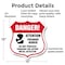 Signmission Pregnant Women Shield Sign Danger! Atten, 12 Inch X 12 Inch, Plastic Sign SHI-P-12-433 - alternate 5