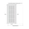 Sartodoors Sliding French Pocket Door 24 x 80 inches with, Planum 0040 White Silk with Black Glass, Kit Trims PLANUM0040PD-WS-24 - alternate 4