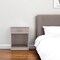Homeroots 22" Wood One Drawer Nightstand 477920 - alternate 4