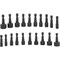 Neiko 0.25 in Hex Nut Driver Set For Impact Drill and Driver, 20 Piece, 4-12 mm & 5/32 in-0.5 in 10068A - alternate 7