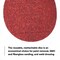 3M 3M Red Abrasive Disc, 01262, 6 in, 40, 25 discs per carton, 6PK 316U - alternate 5
