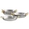 Martha Stewart 6 Piece Mini Vintage Oval Au Gratin Pan Set with Brass Handle 80663.01 - alternate 1