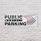 Signmission Public Monthly Parking Right, 24 Inch x 72 Inch, Vinyl Banner B-72-30820 - alternate 4