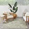 Homeroots 6' X 9' Ivory And Green Palm Leaf Indoor Outdoor Area Rug 550176 - alternate 6