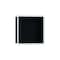 Hansgrohe XtraStoris Individual Wall Niche Matte Black with Design Frame 12"x 12"x 4" in Matte White 56098700 - alternate 1